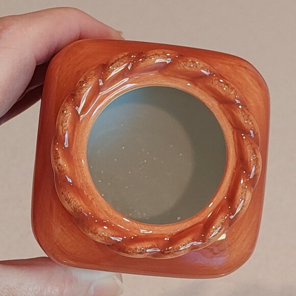 Artimino Earthenware Tuscan Countryside Vintage Terracotta Creamer & Sugar Set - Picture 14 of 16